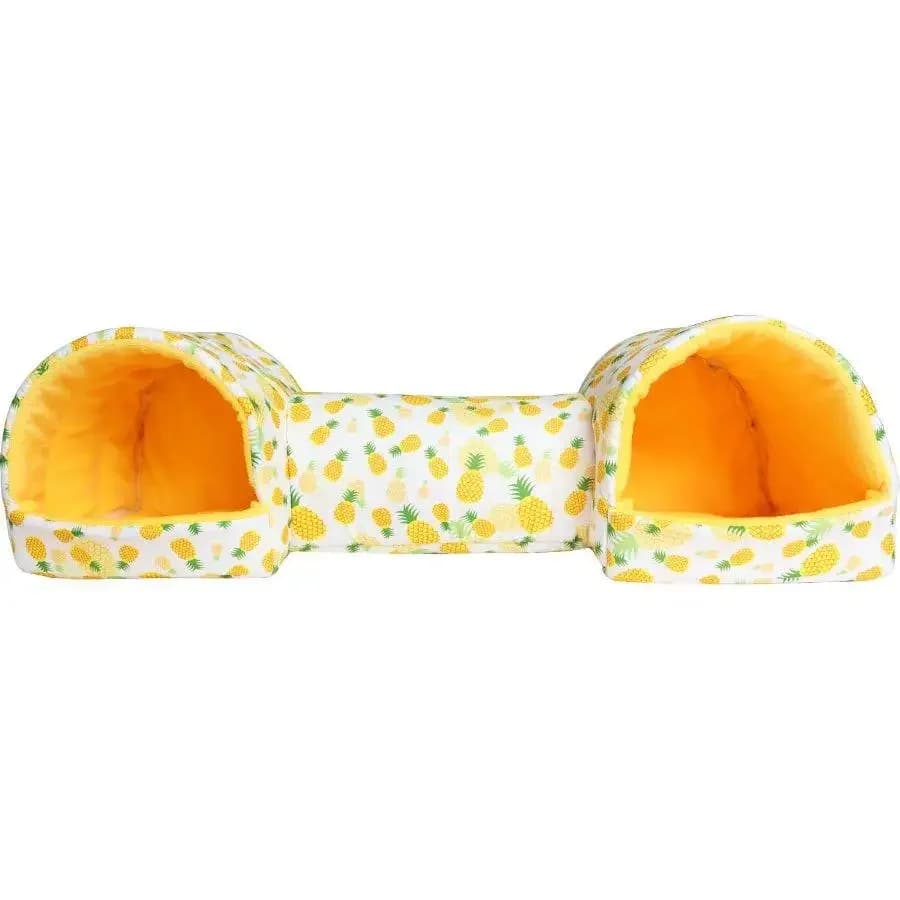 Hamster rongeurs cachette jouet gerbille lit cachettes Tunnel pour animaux de compagnie grotte pour 