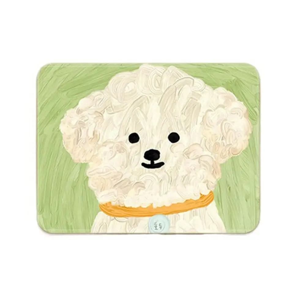 Tapis de clavier portable, tapis de souris dessin animé, tapis de bureau antidérapant, tapis de sour