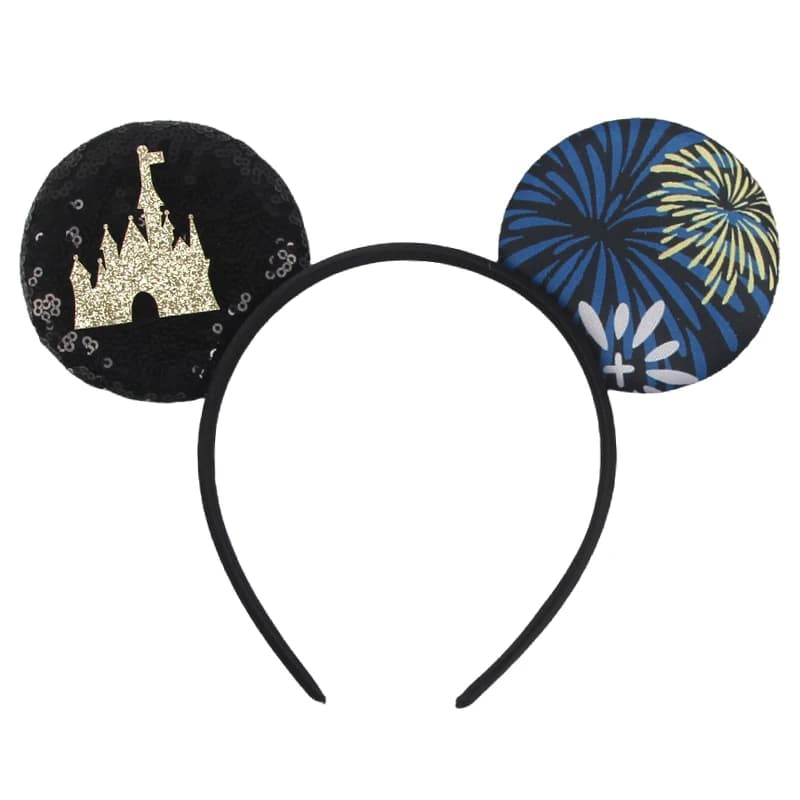 Serre-têtes mignons oreilles de souris Mickey Mouse pour garçons, sans nœud, pour fêtes, festivals, 