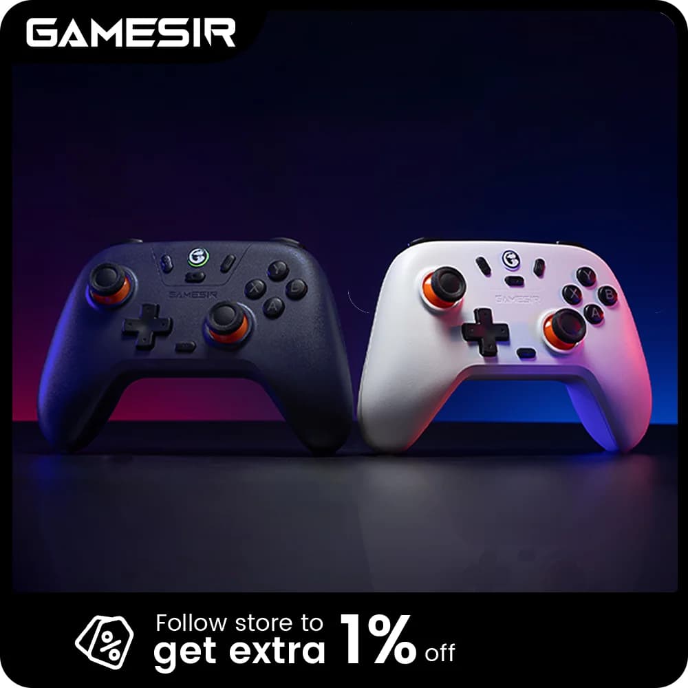 Manette de jeu sans fil GameSir Nova Lite, contrôleur de jeu pour Switch, Android, iOS, PC et jeux S