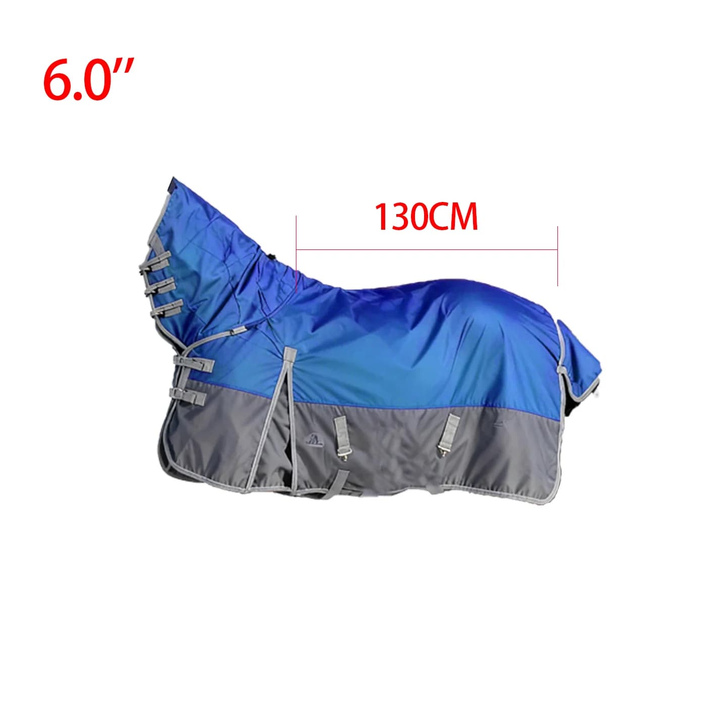 Couverture de cheval multifonctionnelle en tissu Oxford 1680D, imperméable, coupe-vent, pour l'extér