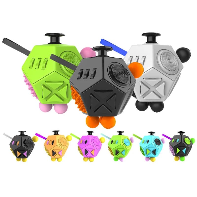 Fidget Cube EDC Anti-Stress jouets anxiété Antistress sensoriel Fidget dés jouet pour enfants adulte