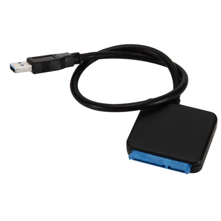 Câble adaptateur USB 3.0 pour disque dur SSD HDD 2.5 "3.5", convertisseur externe 5Gbps avec adaptat