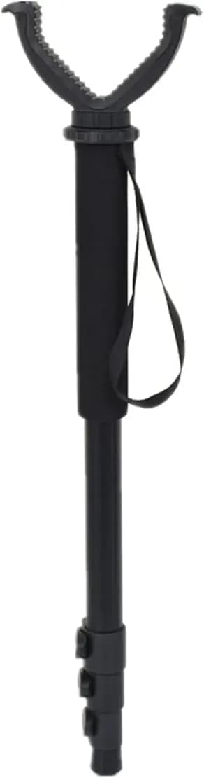 Accessoire de tir de chasse en aluminium, joug rotatif en forme de V, monopode télescopique, bâton d