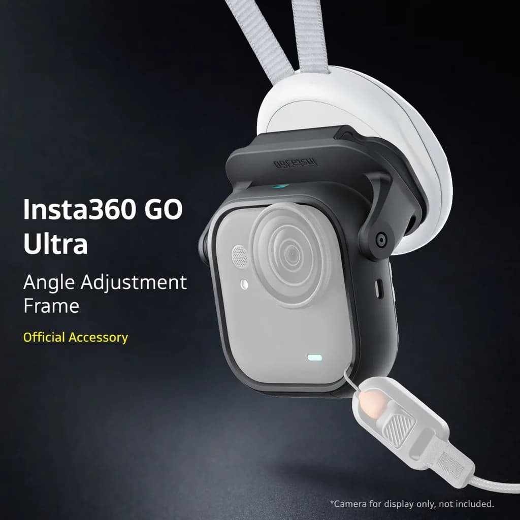 Cadre d'ajustement ultra-angle Insta360 GO 195 °   Support de fixation réglable à clip magnétique, a