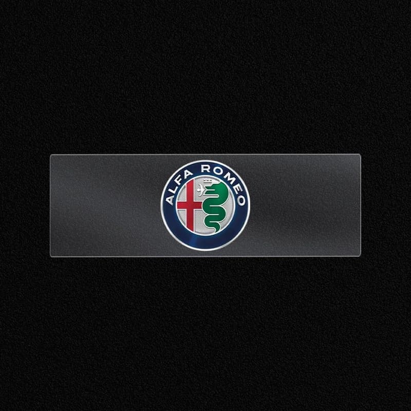 Autocollant décoratif pour l'intérieur de voiture Alfa Romeo, emblème, badge, pour Giulia Stelvio Gi
