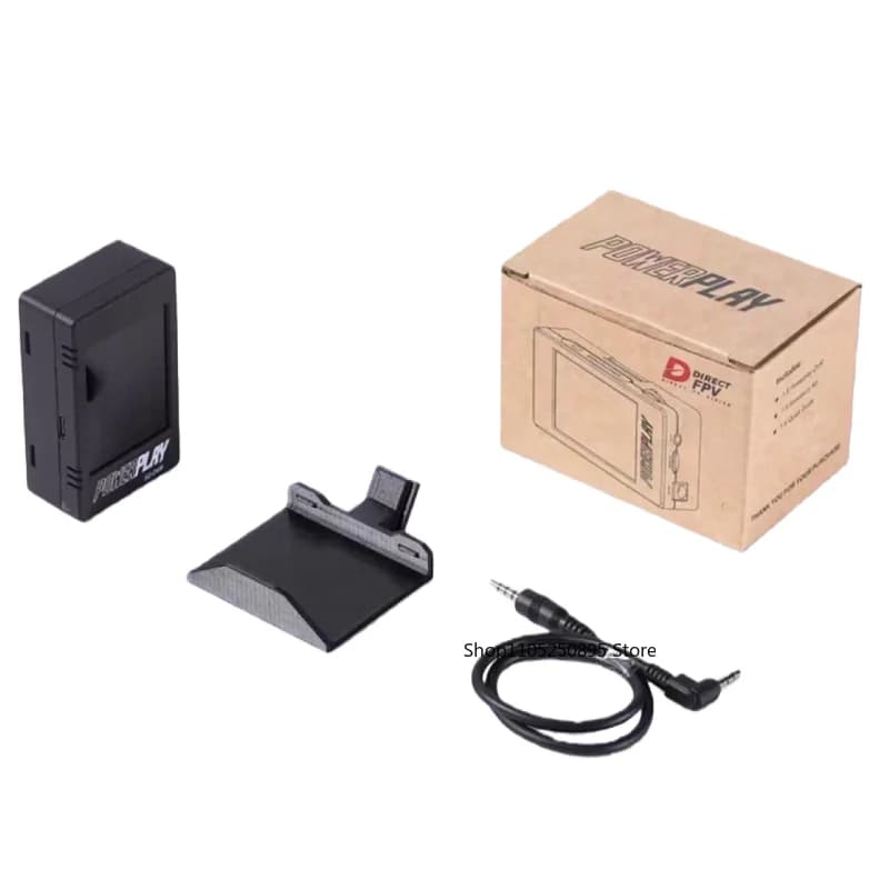 DirectFPV PowerPlay PowerPlay FPV DVR avec encodage h264 / 60fps, débit de données élevé, écran LCD 