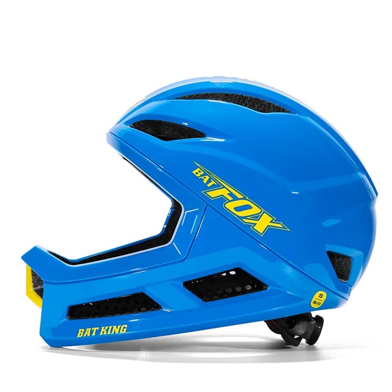 BATFOX casque intégral vtt enfant moto Cross casque de vélo pour enfants BMX Scooter Skateboard Dirt