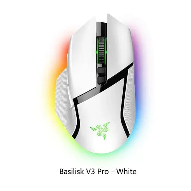 Razer Basilisk V3 Pro souris de jeu sans fil Gamer RGB commutateurs optiques rapides Gen 3 roue incl