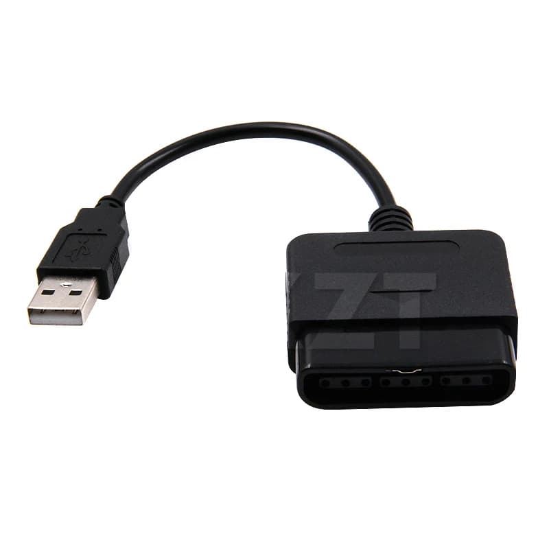 Câble adaptateur USB pour contrôleur de jeu, pour Sony PS2 vers PS3 PlayStation Joypad GamePad PC, a