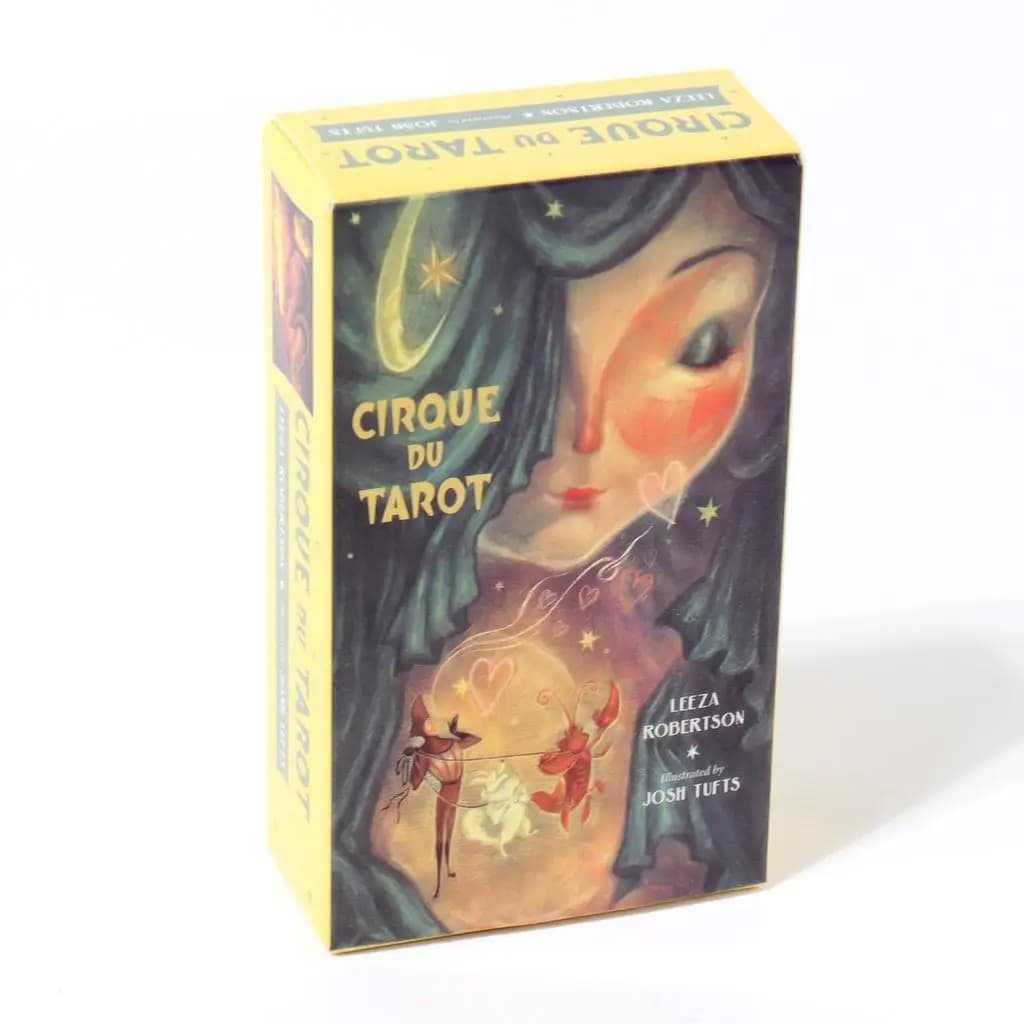 Cartes de Tarot Cirque Du par Leeza Robertson, jeu de fête, Tarot du prophète pour débutants