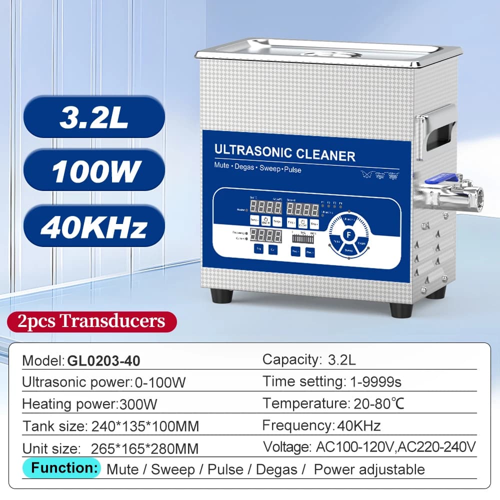 Granbo-Nettoyeur à ultrasons multifréquence, baignoire à ultrasons, appareil de laboratoire dentaire