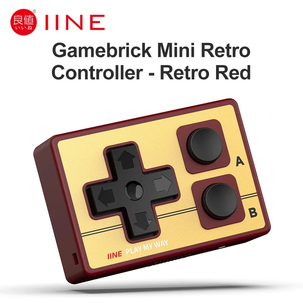 Mini-contrôleur IINE pour iOS, Android, PC, téléphone, Gamebrick, manette de jeu rétro, contrôle de 
