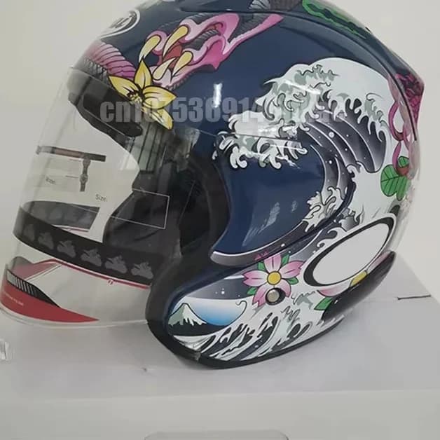 Demi-casque Dragon pour hommes et femmes, casque de moto tout-terrain, course de descente, cross de 