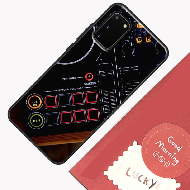 Coque de téléphone avec mélangeur de contrôleur DJ, musique électronique, pour Samsung Galaxy S25 S2