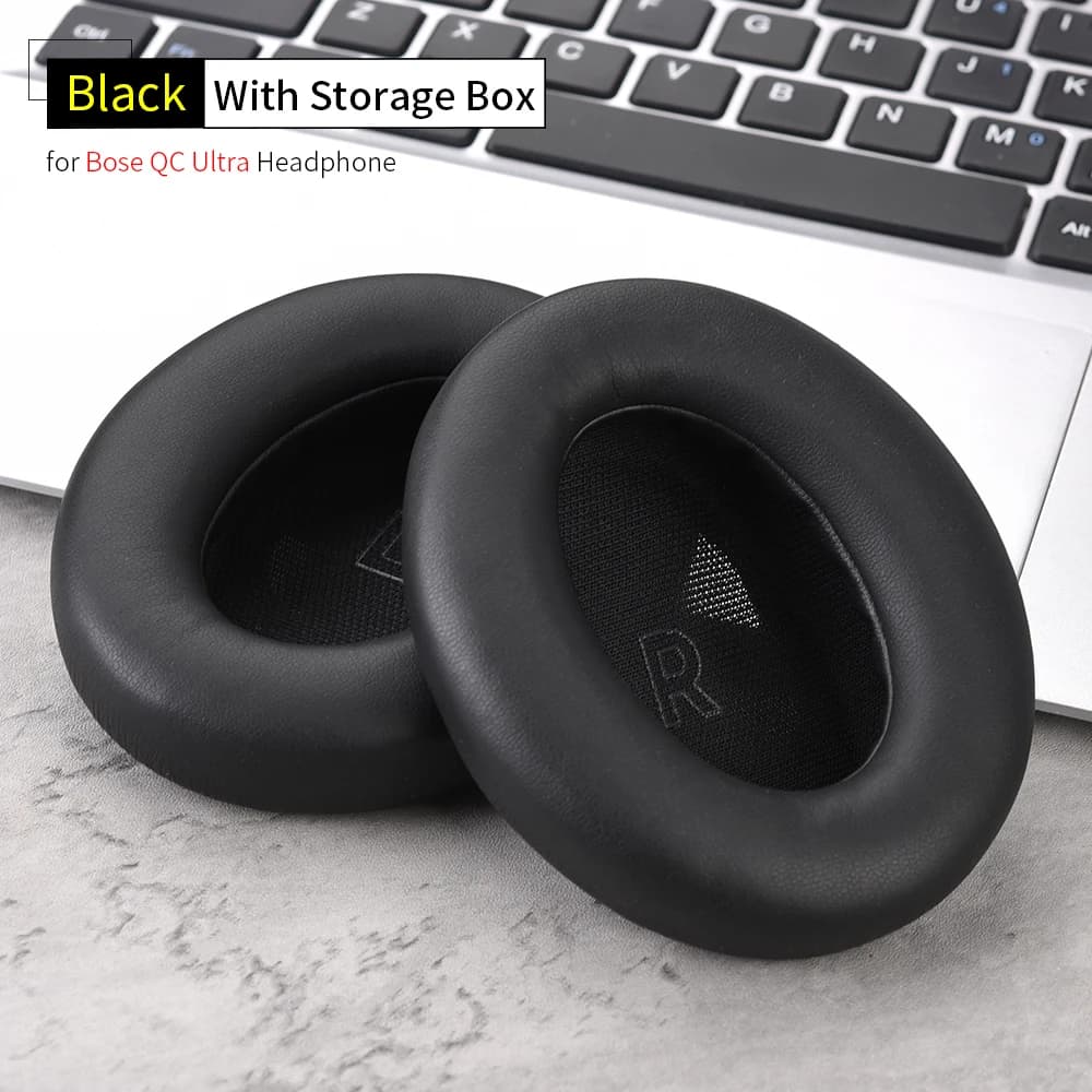 Coussinets d'oreille pour casque Bose QC Ultra, coussin silencieux et confortable, en mousse, en épo