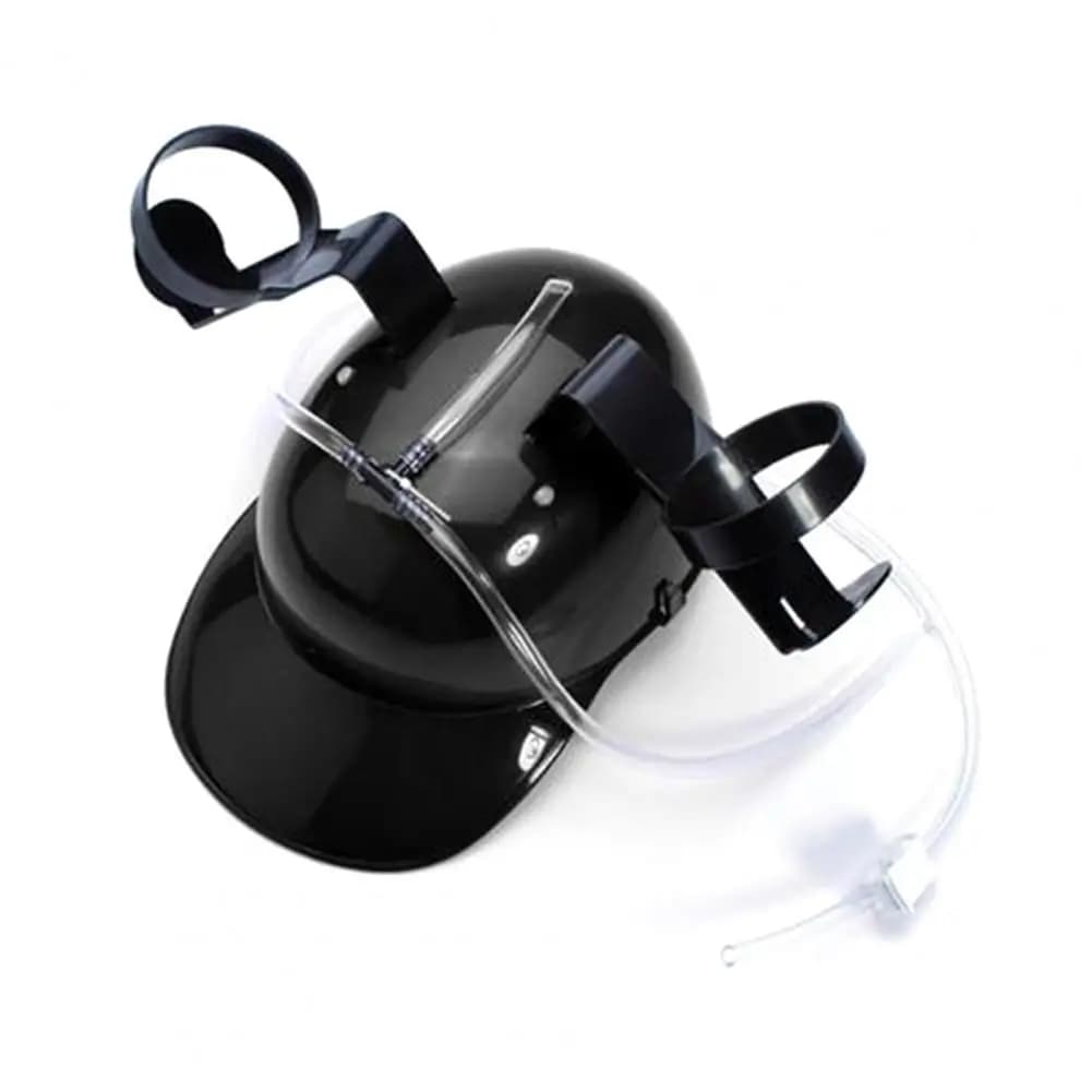 Casque réglable confortable à porter, accessoire pratique pour boire de la bière