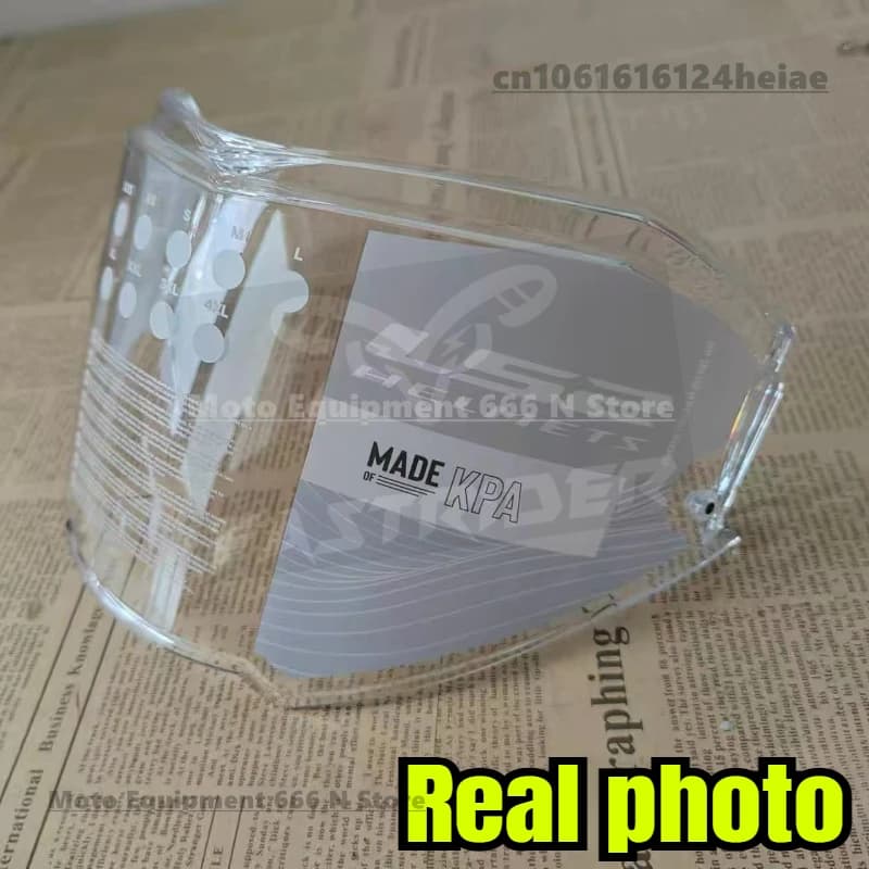 Visières pour casque de moto LS2 FF900 Valiant II, inclinables à 180 degrés, avec trous pour patchs,