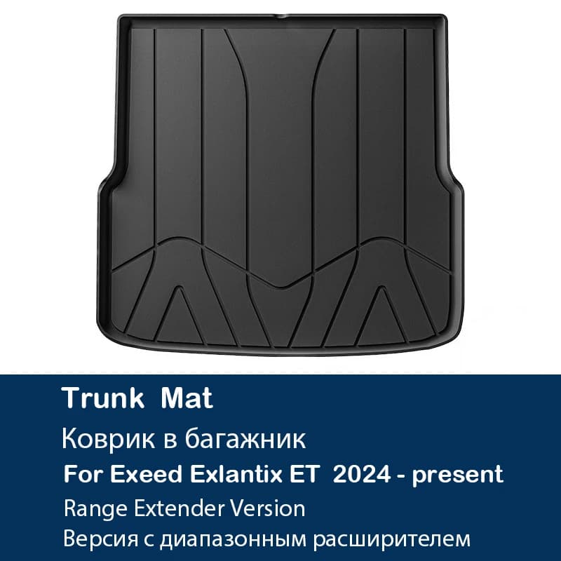 Tapis de sol de voiture pour EXLANTIX ET 2025 2024, tapis de coffre, doublure de chargement, protect