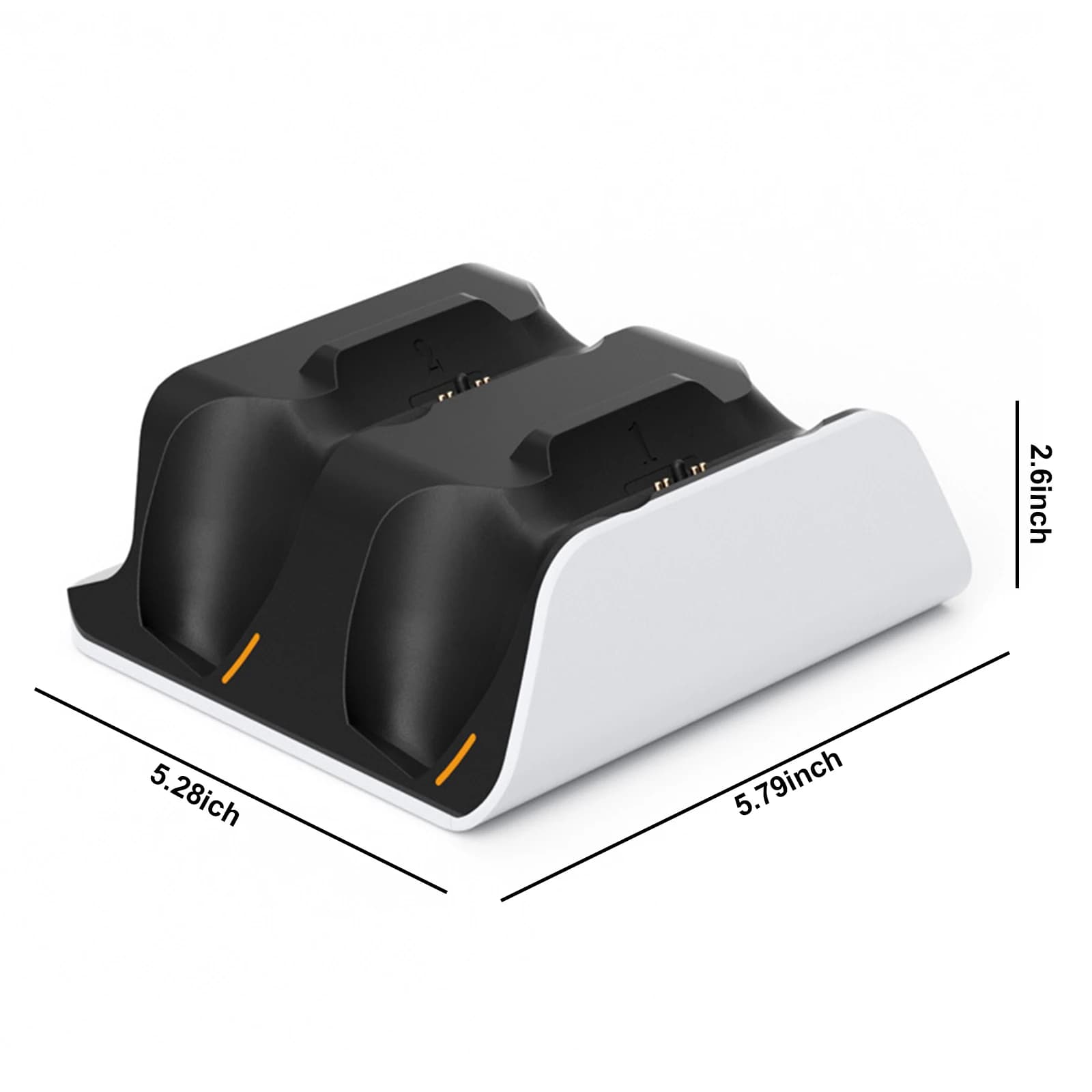 Support de charge rapide pour contrôleur PS5 Slim, double Base de chargement pour manette de jeu, pu