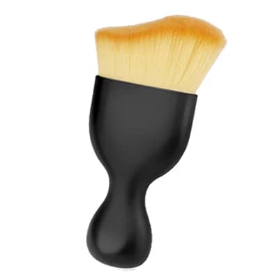 Brosse douce de nettoyage de ventilation de voiture, avec boîtier, outil de nettoyage intérieur de v