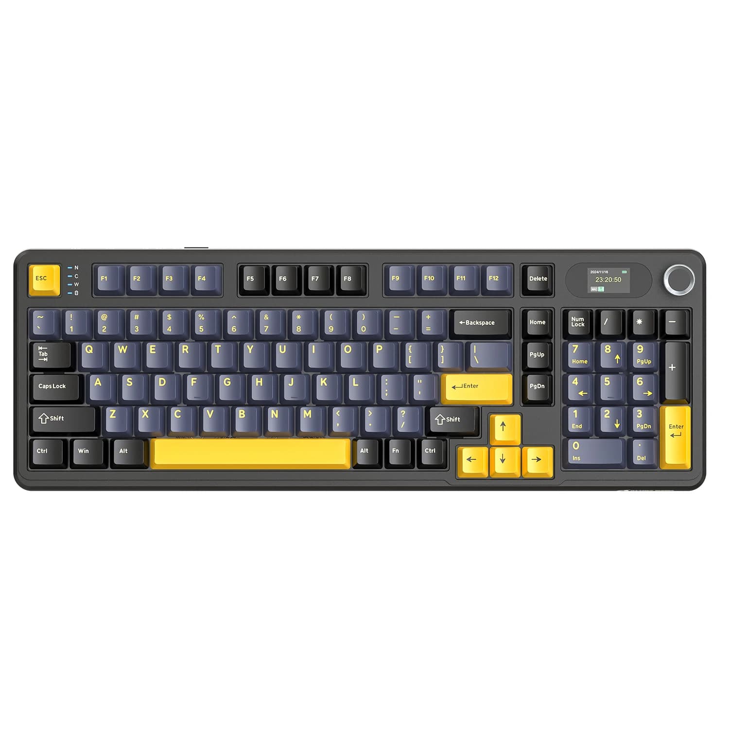 ATTACK SHARK X98 Pro clavier mécanique de jeu sans fil Tri-mode Bluetooth RGB joint bouton d'écran T