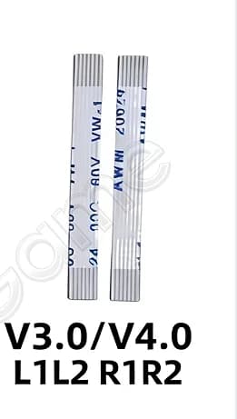 1 jeu de câbles pour manette PS5 1.0 2.0 3.0, ruban de déclenchement R2 + L2