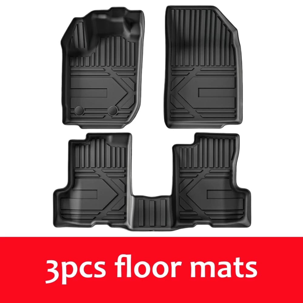 Tapis de sol de voiture pour Renault Dacia Duster, tapis de coffre, TPE 3D, ensemble d'accessoires, 