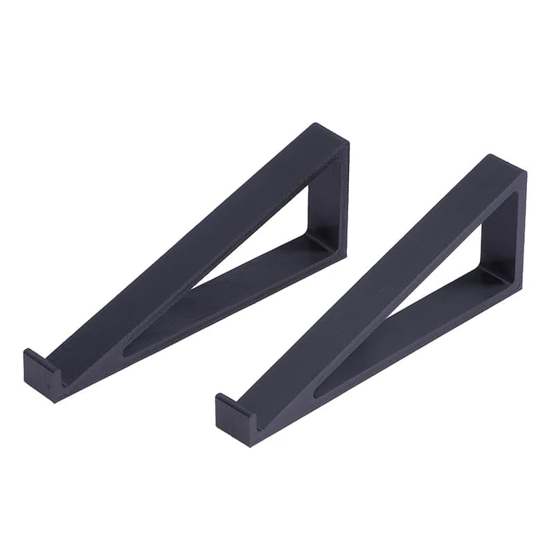(BBQ4) 1 Paire de supports de clavier surélevés en plastique pour ordinateur, support de moniteur po