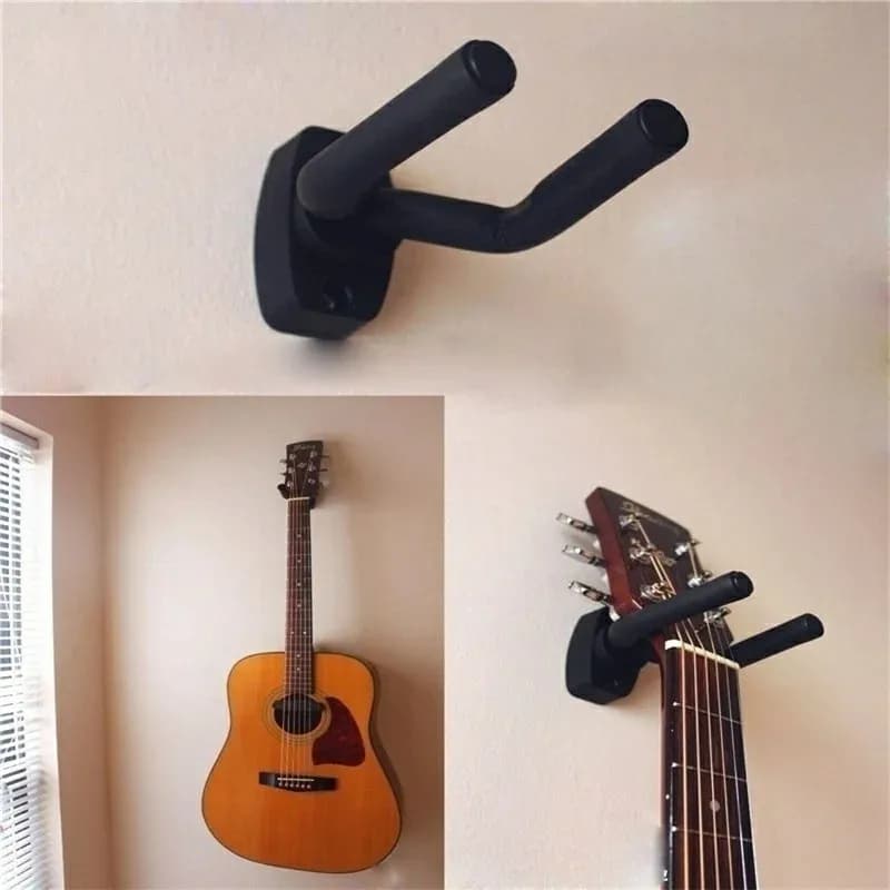 Support de guitare mural, 1 pièce, pièces et accessoires, affichage d'instruments à domicile, croche