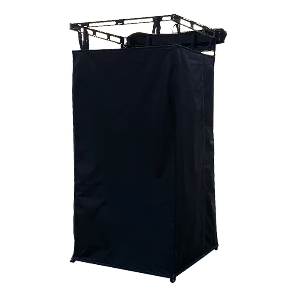 COMPAKS – tente de douche latérale pour toilettes portables en aluminium, vente directe d'usine, acc