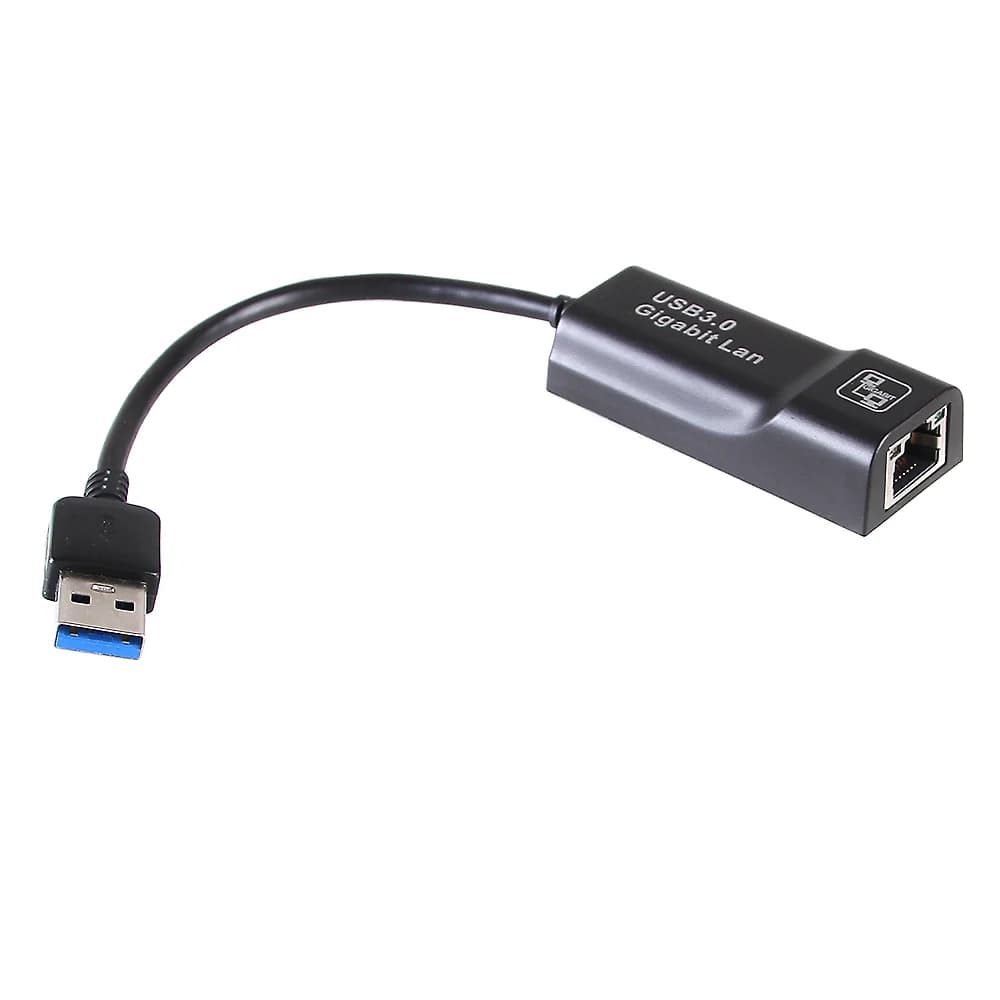Adaptateur Ethernet USB 3.0 vers RJ45, carte réseau pour Windows 10, Macbook, Xiaomi Mi PC