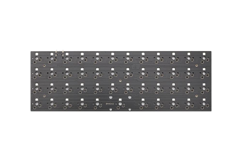 Bm40rgb bm40 rgb 40% clavier mécanique échangeable à chaud PCB programmé via firmware commutateur rv