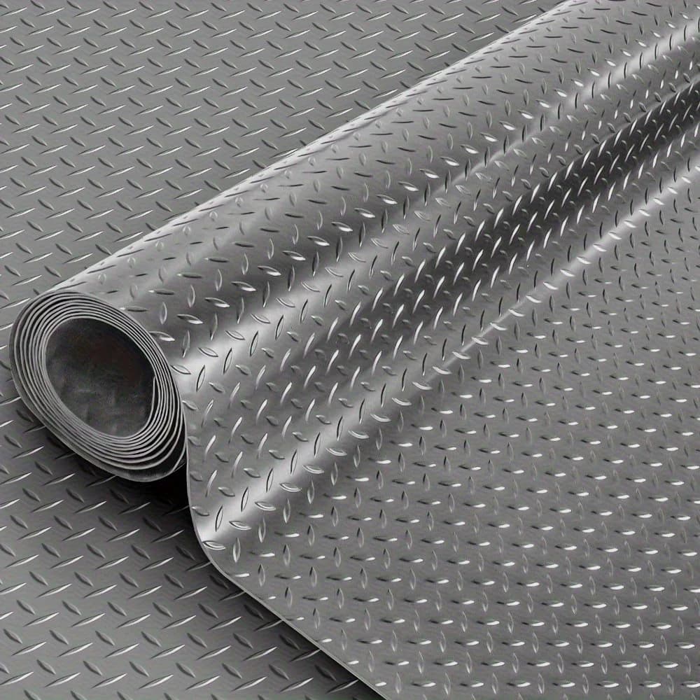 Tapis de sol en PVC antidérapant épaissi de 1,5 mm - Tapis de sol en caoutchouc antidérapant durable
