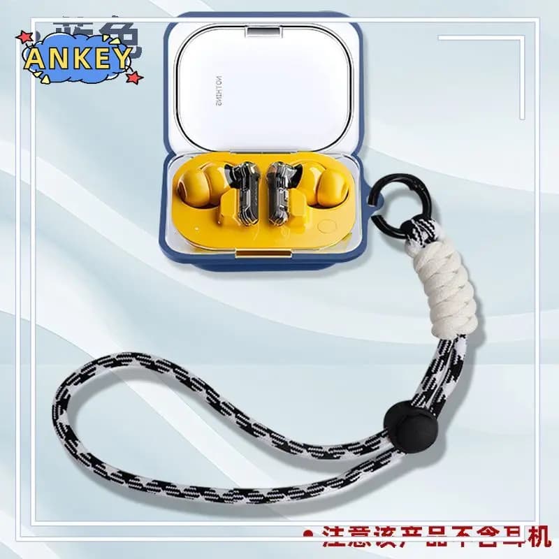 For Nothing Ear (a) étui de protection en Silicone, coque pour écouteurs Bluetooth, casque Portable