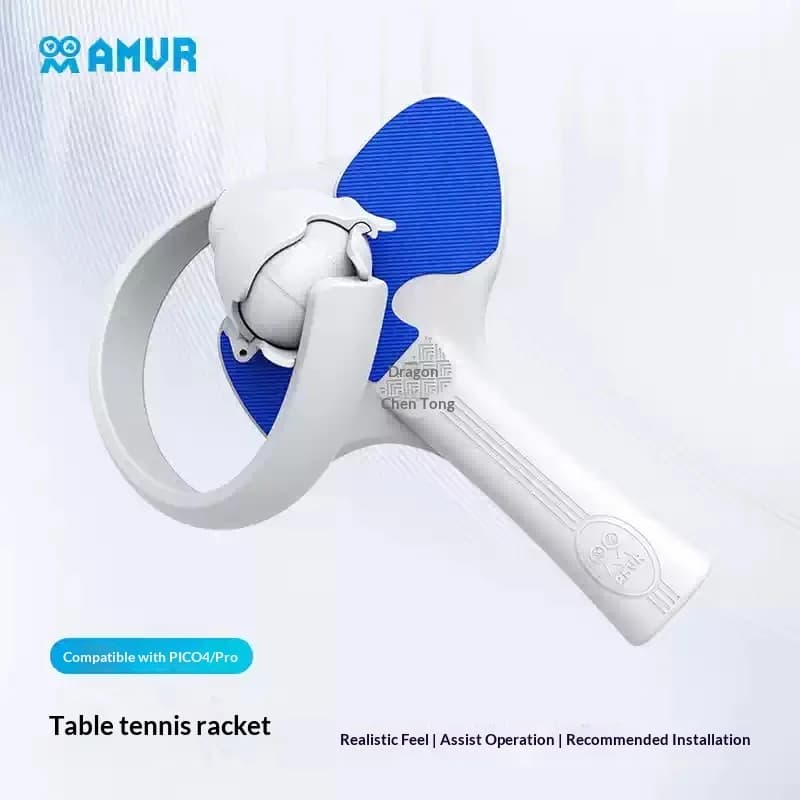Manche de raquette de tennis AMVR pour casque VR PICO 4, manche de raquette de tennis de table pour 