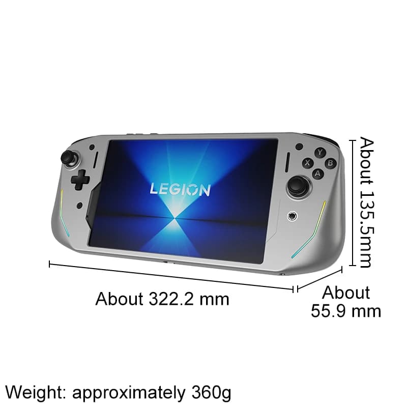 Manette sans fil Lenovo Legion G9 avec connexion directe Type-C haute précision, joystick à effet Ha