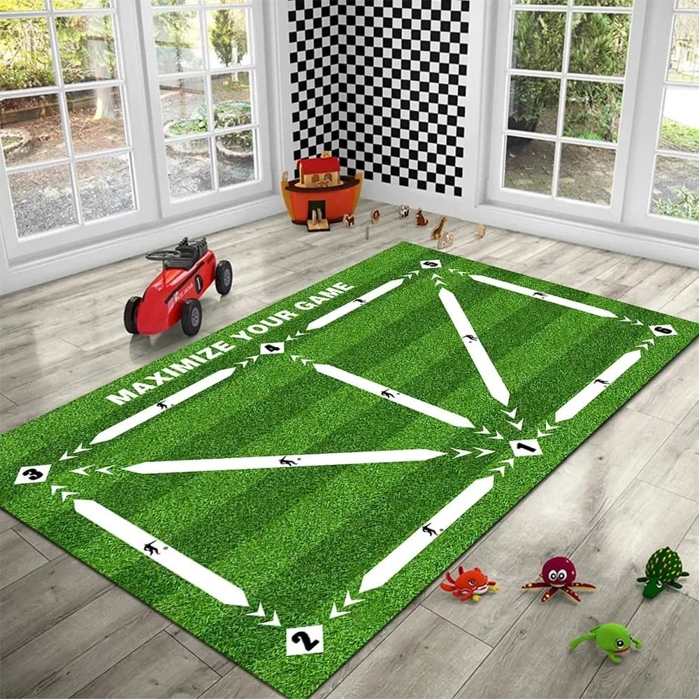 Tapis d'entraînement de Football antidérapant Durable, pliable, pour Dribble, équipement d'intérieur