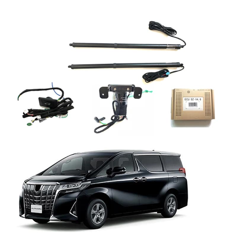 Convient pour Toyota Alphard Carniva! Ar accessoire lntelligenElectric hayon modifié Carrun KSupport