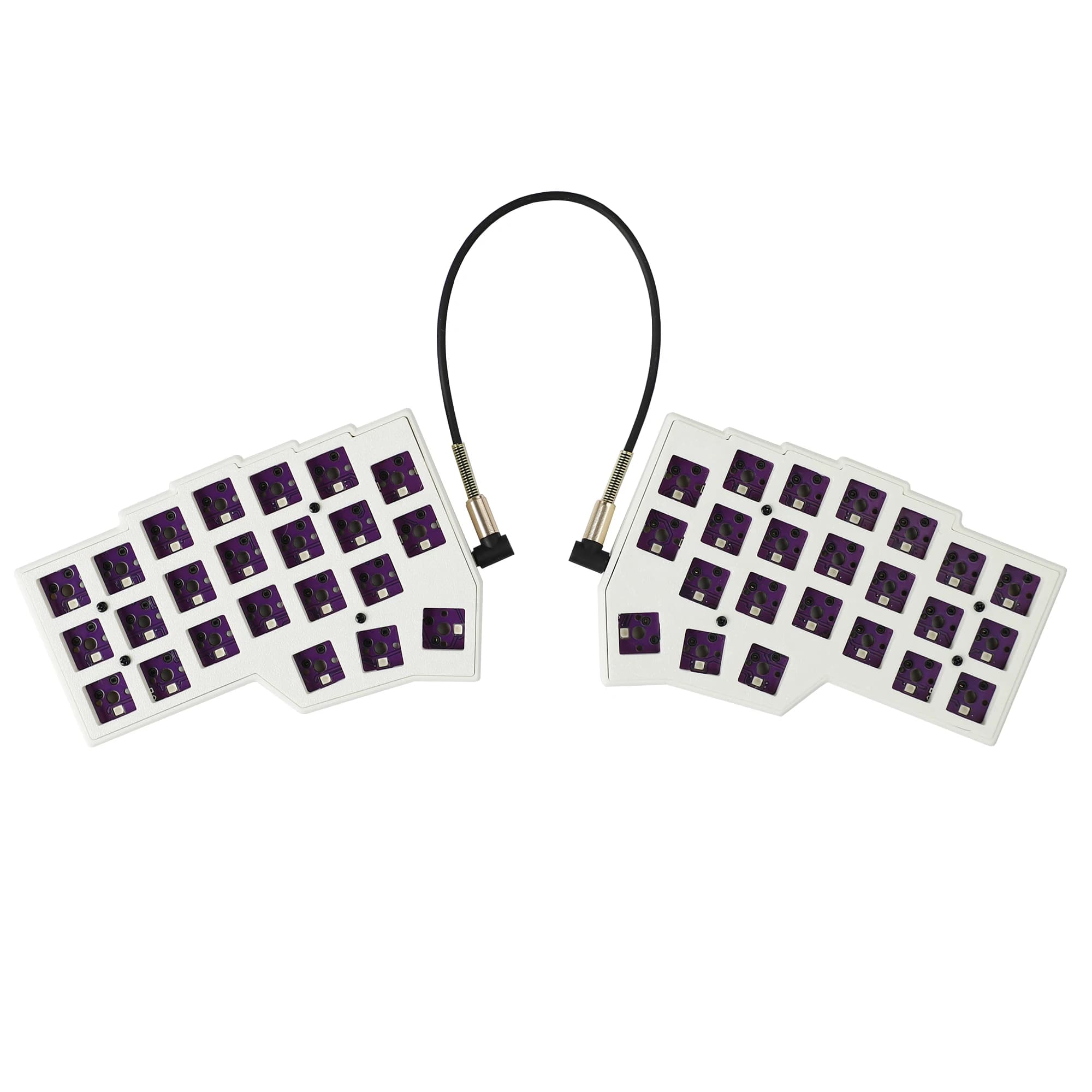 YMDK Corne V4.1 Split 46 touches ergonomie 40% disposition clavier mécanique échangeable à chaud RGB