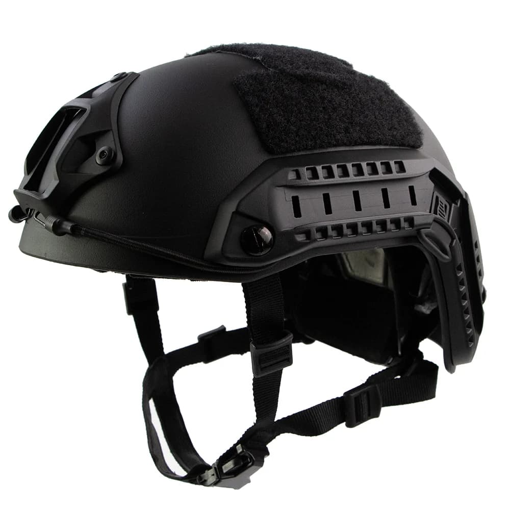 Casque tactique rapide BOOIU avec bouton réglable, léger en ABS, pour activités de plein air, airsof
