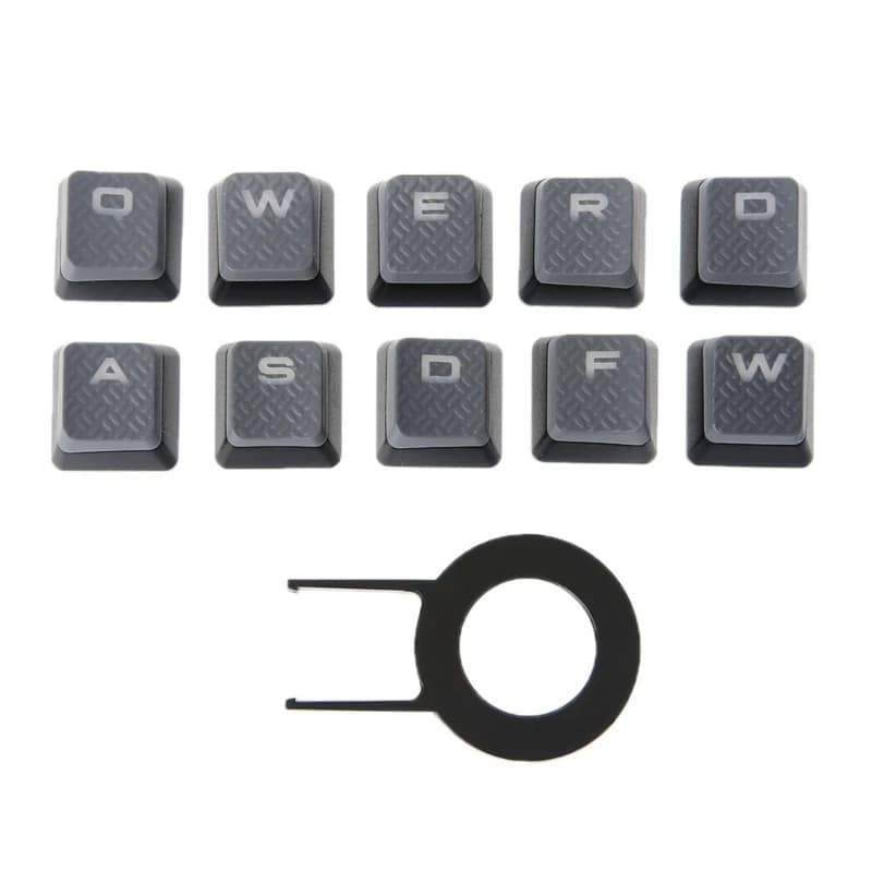 Jeu de capuchons de touches RGB personnalisables, 10 pièces, pour claviers mécaniques de jeu Corsair