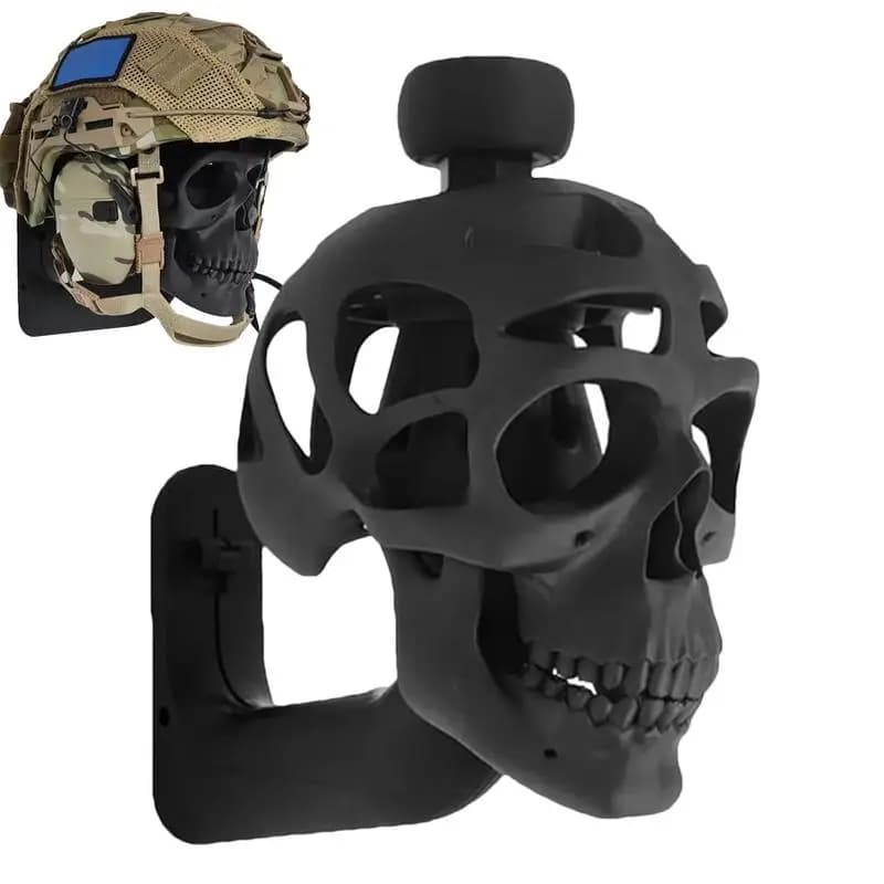 Présentoir de casque de crâne 3D, support de casque de moto, support de casque créatif, cadeau pour 
