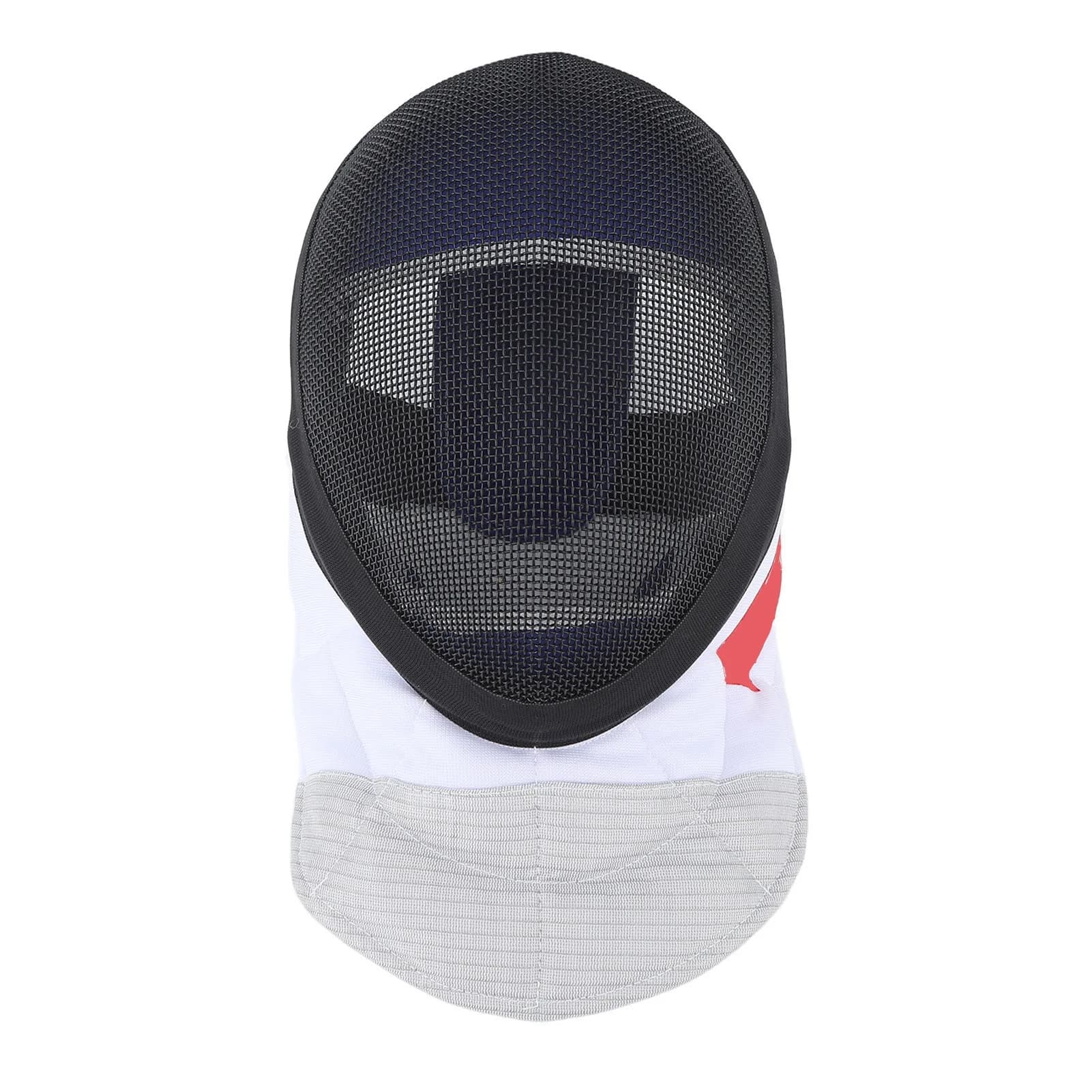 Masque de sport d'escrime, casque de protection avec bavoir rembourré pour la pratique quotidienne e