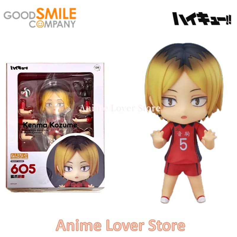 En Stock Original bon sourire Nendoroid GSC Haikyuu!! Figurine d'anime Hinata Shoyo Tobio Kageyama, 