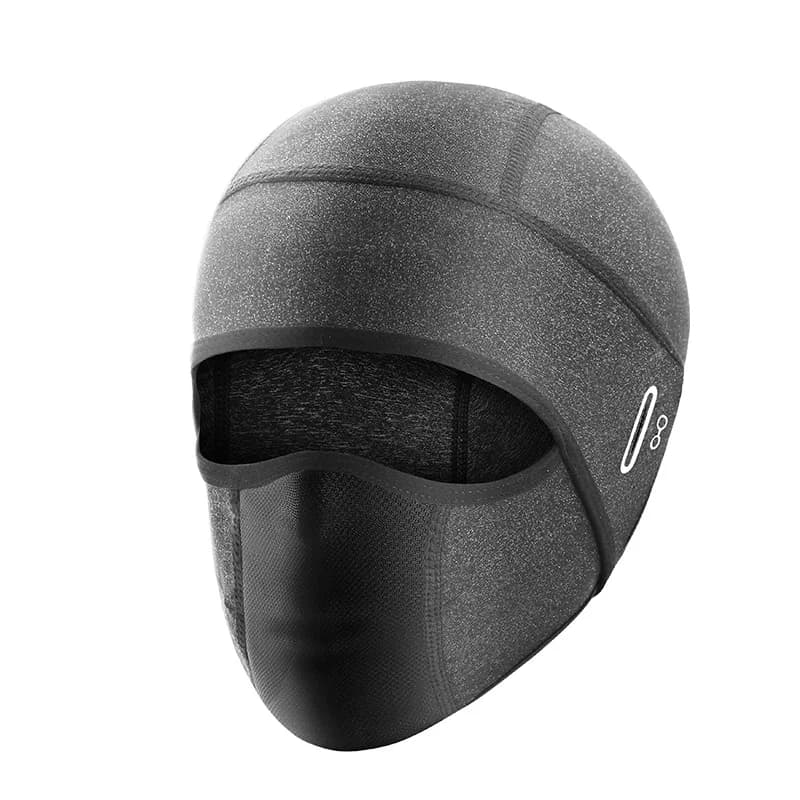 Cagoule de sport respirante en soie glacée coupe-vent, masque facial pour motocross et cyclisme, cou