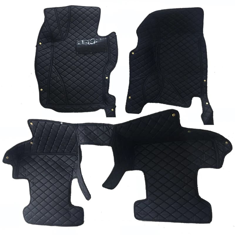 Tapis de sol de voiture coloré en cuir personnalisé, pour Range Rover Sport L461 L494 L320, accessoi