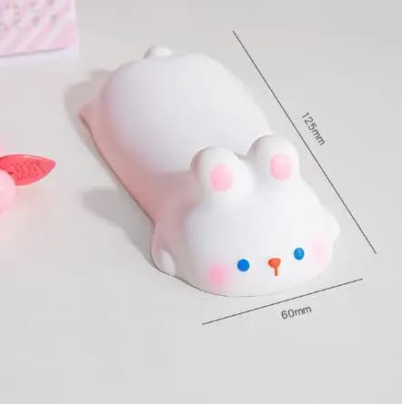 Tapis de souris avec support de poignet pour clavier et souris, motif animal mignon, protection ergo