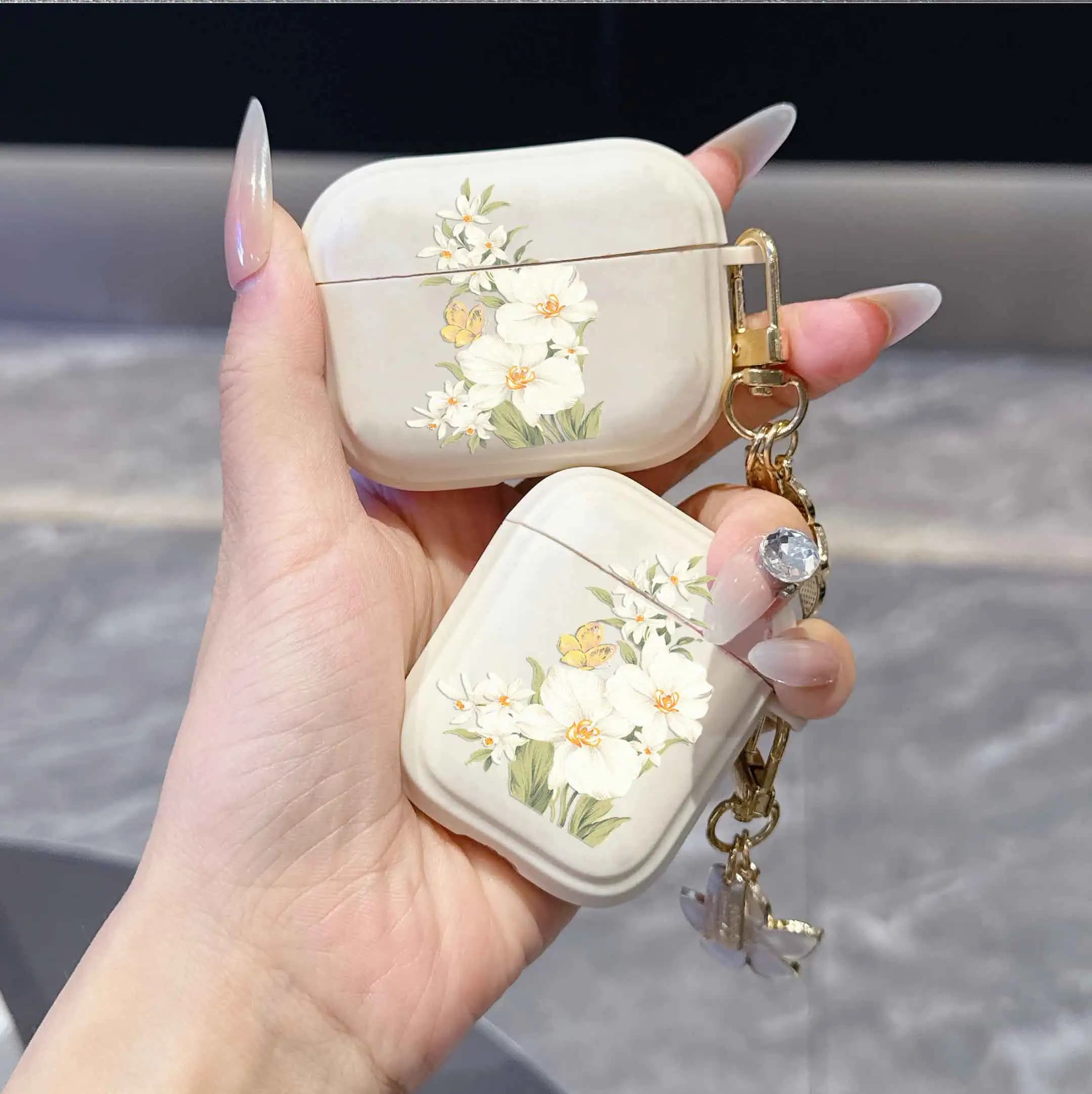 Étui pour écouteurs mignon, compatible avec Apple AirPods 4, AirPods 1, 2, 3, Pro, Pro 2, Pro 3, hou