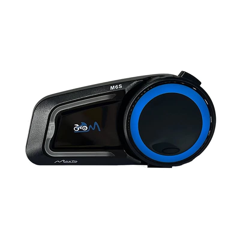 Maxto M6s casque de moto Bluetooth casque intercomètres prend en charge la Distance de partage de mu